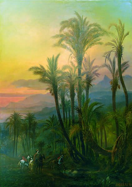 Les Palmiers à Bordighera.