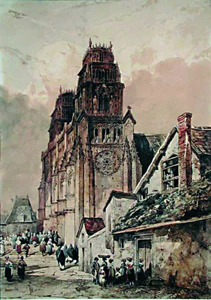 La cathédrale d’Orléans.