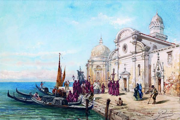 Titre : Venise, San Michele in Isola.- Jacques Guiaud