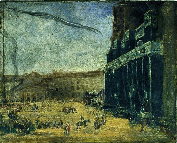 Titre : Pompes funèbres du duc d’Orléans à Notre-Dame, le 30 juillet 1842.- Jacques Guiaud