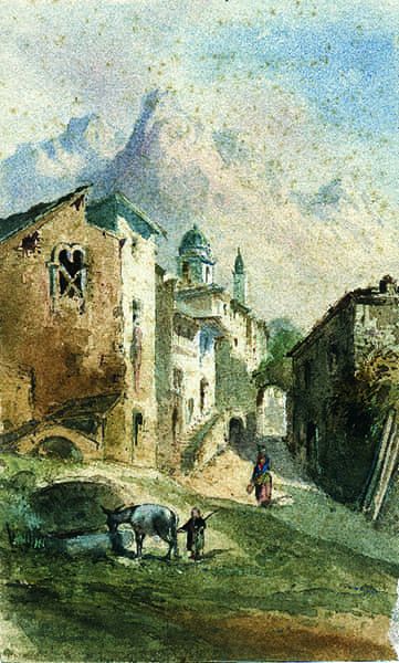 Titre : Vue de Tende.- Jacques Guiaud