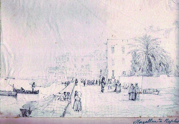 Mergellina à Naples.