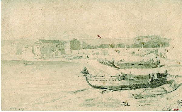 Barques de pêcheurs aux Ponchettes.