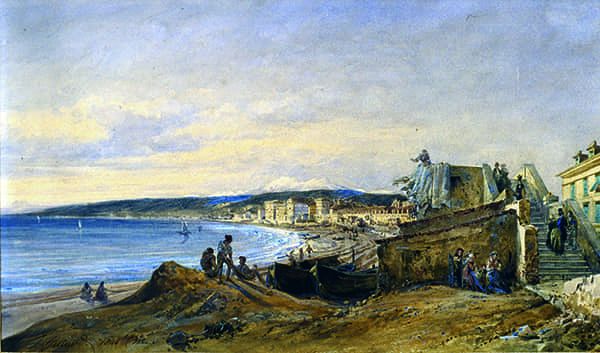 Titre : Nice, les Ponchettes et la Terrasse.- Jacques Guiaud