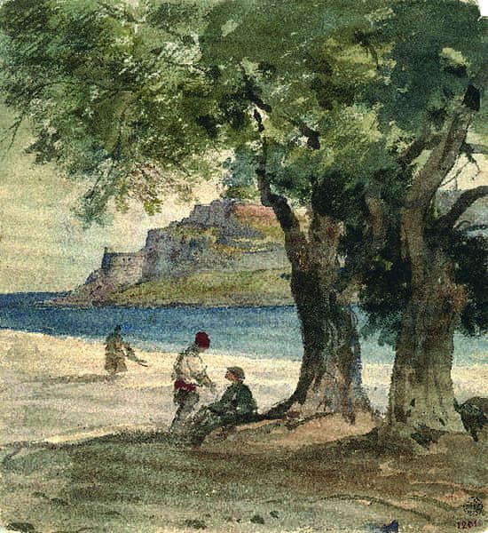 Titre : La baie de Beaulieu.- Jacques Guiaud