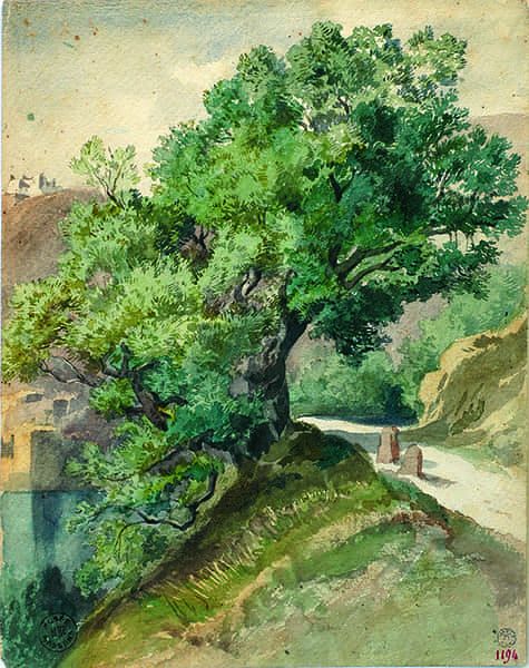 Olivier devant la rade de Villefranche.