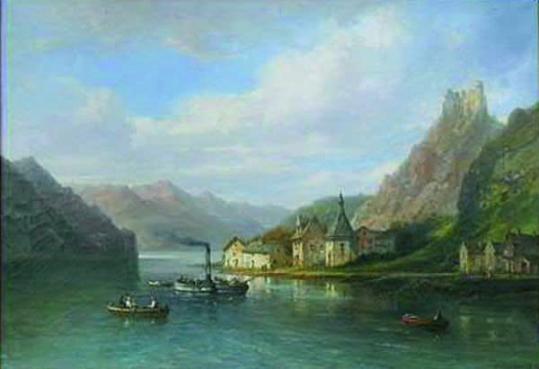 Titre : La traversée du fleuve.- Jacques Guiaud