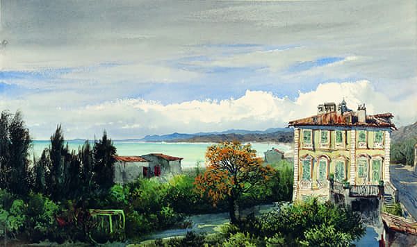 La maison Guiglia à Nice.