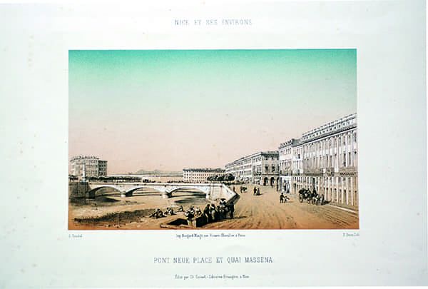 Pont Neuf, place et quai Masséna.