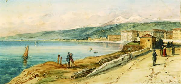 Nice, vue de la baie des Anges depuis Rauba-Capeù.2