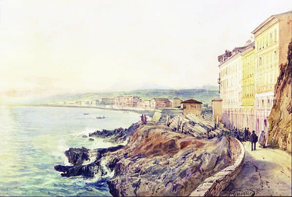 Nice, vue de la baie des Anges depuis Rauba-Capeù.3