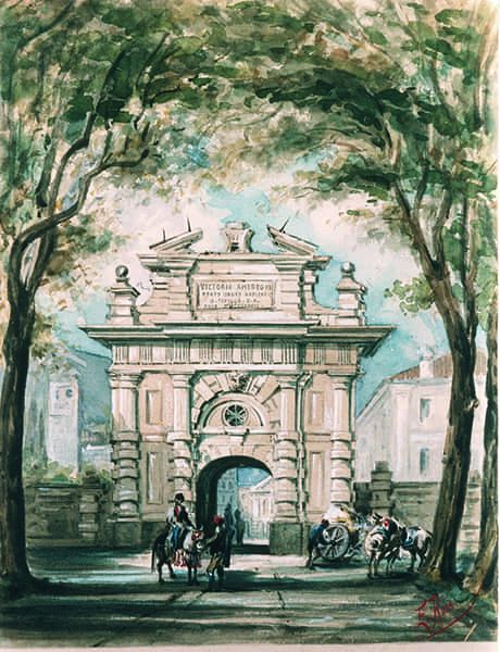 Nice, la porte de Turin. Emmanuel Roux