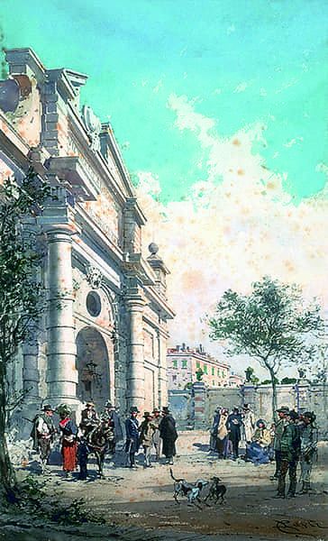 Nice, la porte de Turin. Emmanuel Costa