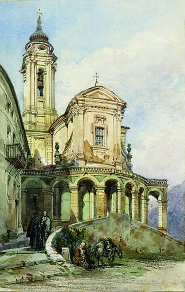 Titre : L’église de l’abbaye de Saint-Pons- Jacques Guiaud