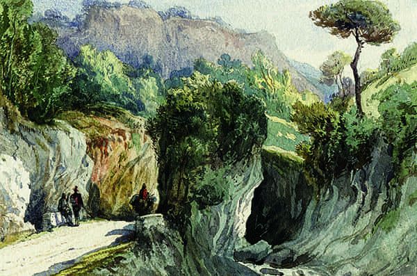 Titre : Les gorges de Saint-André.- Jacques Guiaud