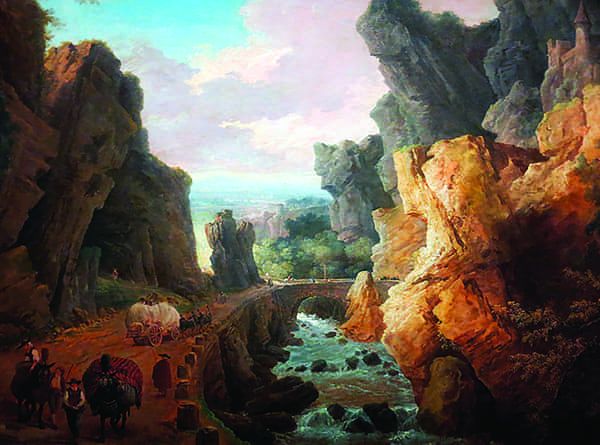 Paysage montagneux : les gorges d’Ollioules.