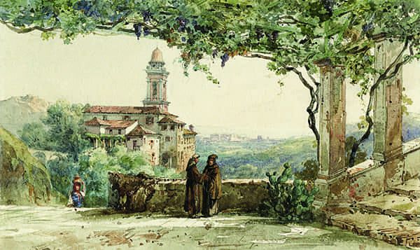 Le monastère de Saint-Barthélemy.