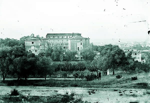 L’hôpital militaire de Carabacel. Cliché de Charles Nègre