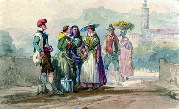 Titre : Paysannes et bergers du comté de Nice.- Jacques Guiaud