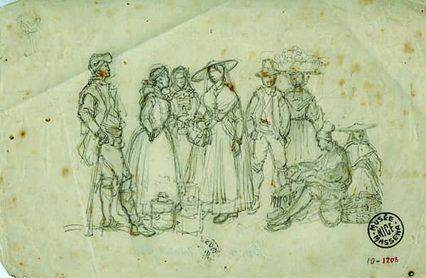 Titre : Paysannes et bergers du comté de Nice.- Jacques Guiaud