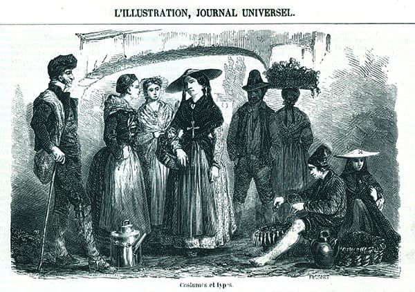 Titre : Costumes et types.- Jacques Guiaud