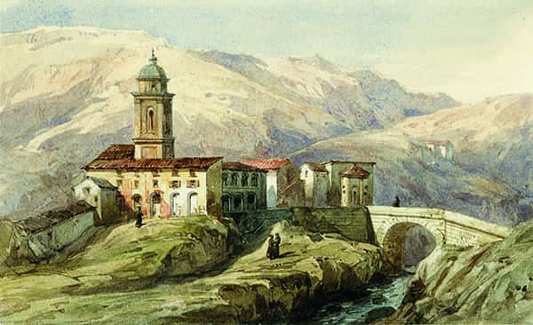 Titre : Le monastère de Notre-Dame de Laghet.- Jacques Guiaud