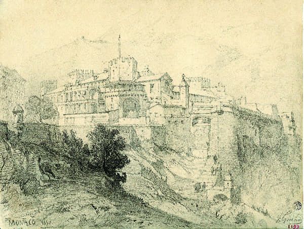 Titre : Monaco, le palais princier.- Jacques Guiaud